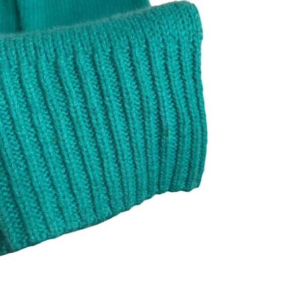 Talbots Cardigan Sweater Womens M Green Lambswool Blend V-Neck Button Up Preppy - Picture 9 of 16